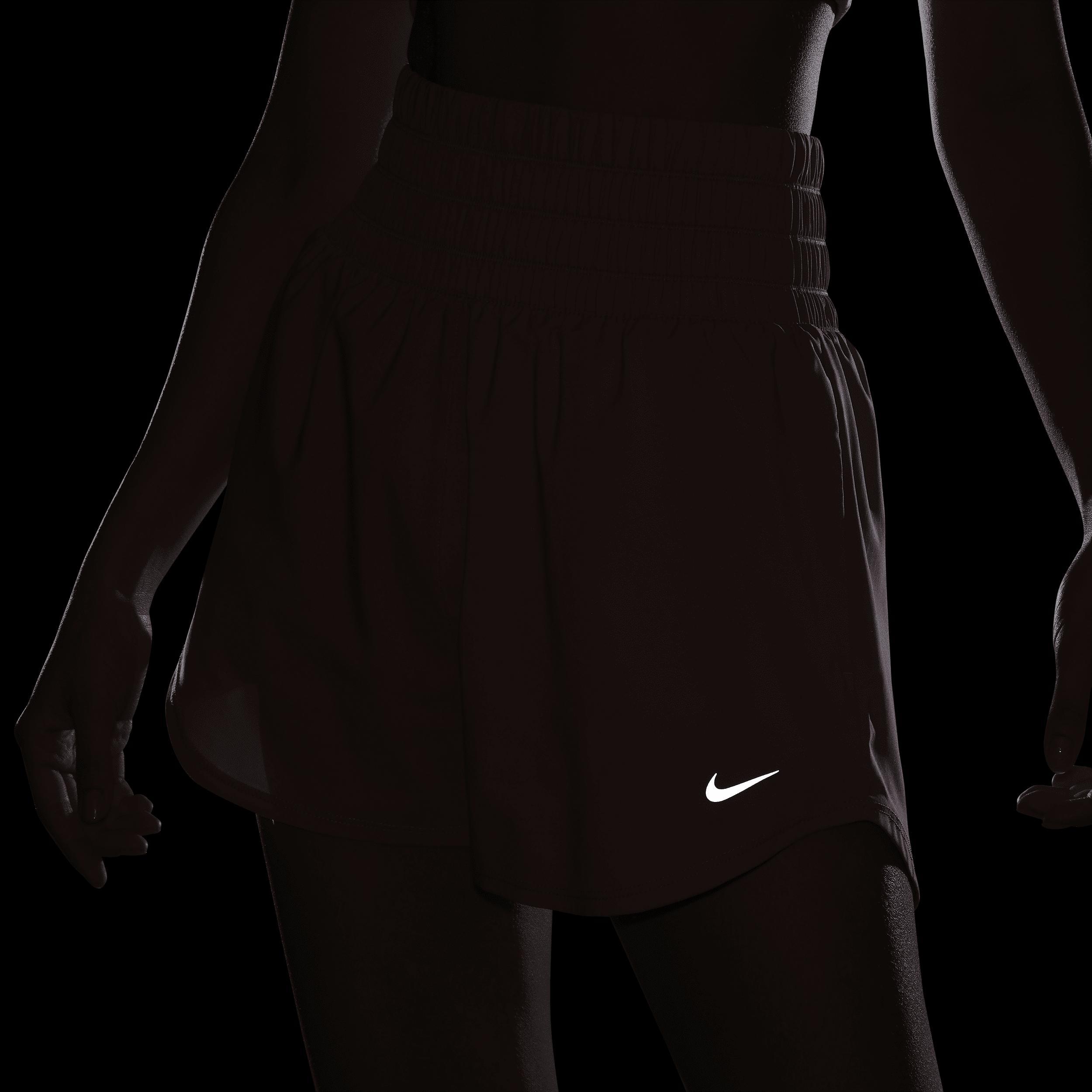 Nike Women's One Dri-FIT Ultra High-Waisted 3" Brief-Lined Shorts Product Image