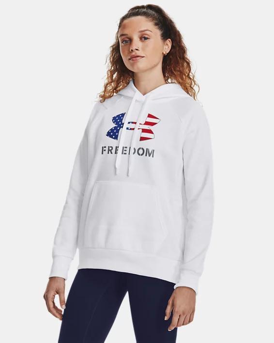 Women's UA Freedom Rival Fleece Logo Hoodie Product Image