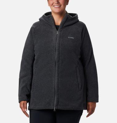 Columbia Women s Benton Springs II Long Fleece Hoodie - Plus Size- Product Image