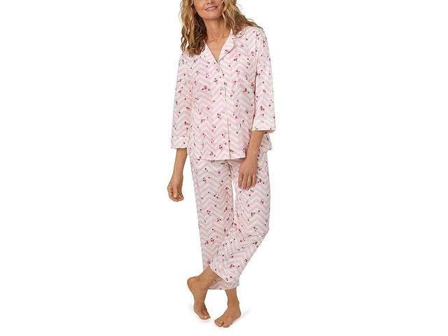 Bedhead PJs 3/4 Sleeve Cropped PJ Set (Josephine) Women's Pajama Sets Product Image