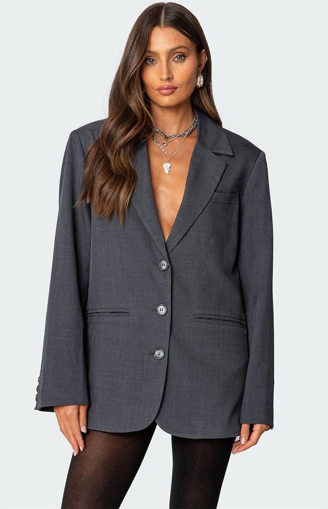 Edikted Women's Kourtney Oversized Blazer Product Image