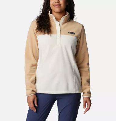 Columbia Womens Benton Springs Half Snap Fleece Pullover - Petite- Product Image