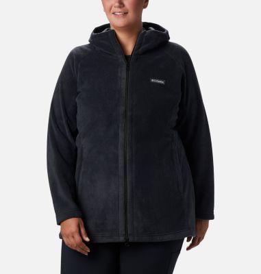 Columbia Women s Benton Springs II Long Fleece Hoodie - Plus Size- Product Image