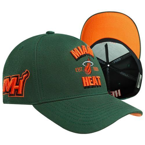 Pro Standard Mens Heat Pinch Front Snapback - Orange/Olive Product Image