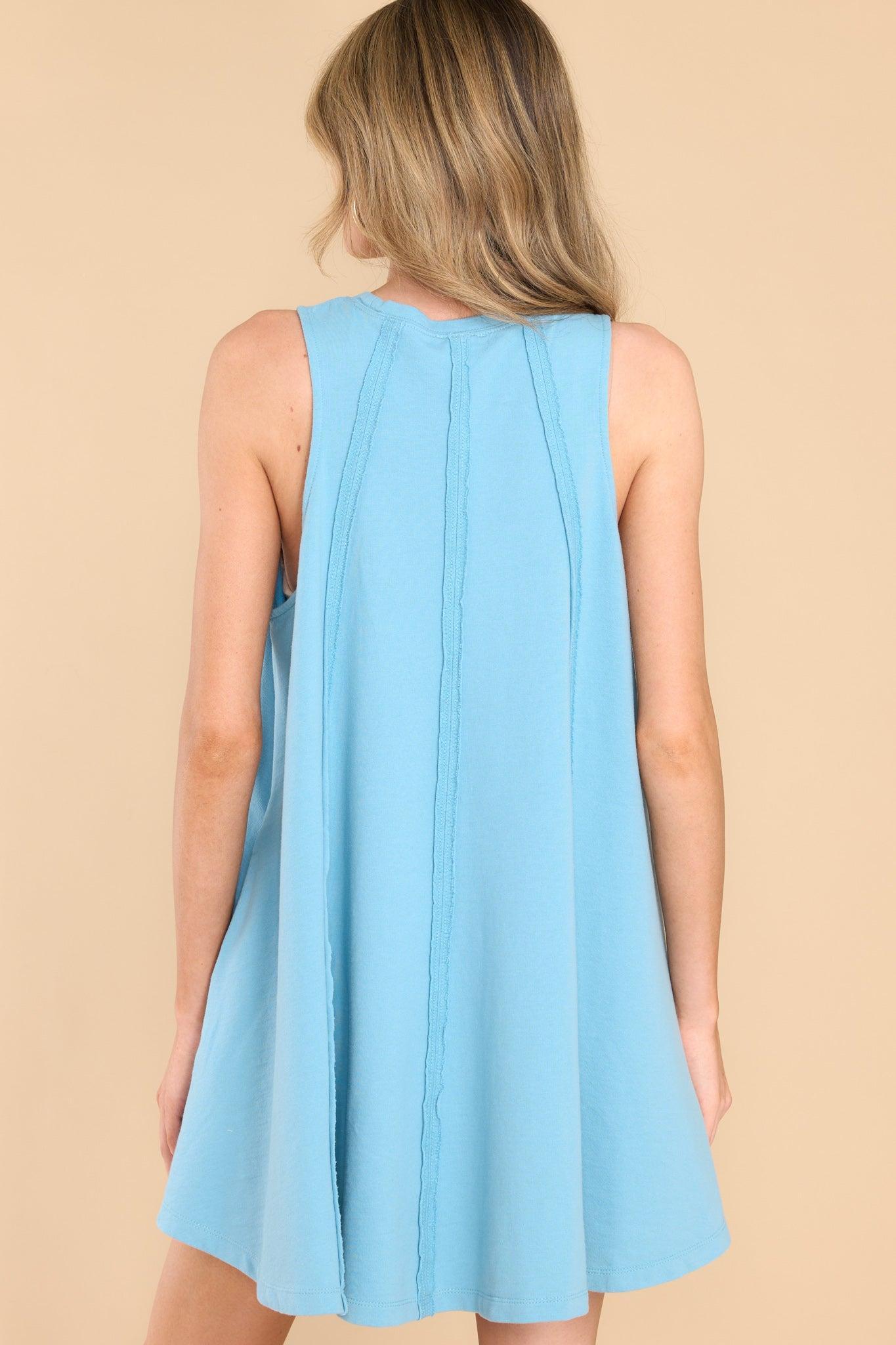 Back To My Old Ways Light Blue Dress Product Image