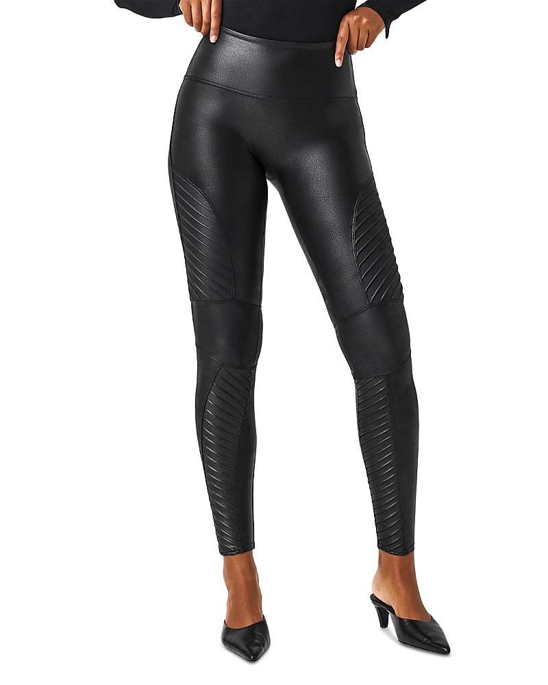 Spanx Moto Faux Leather Leggings Product Image