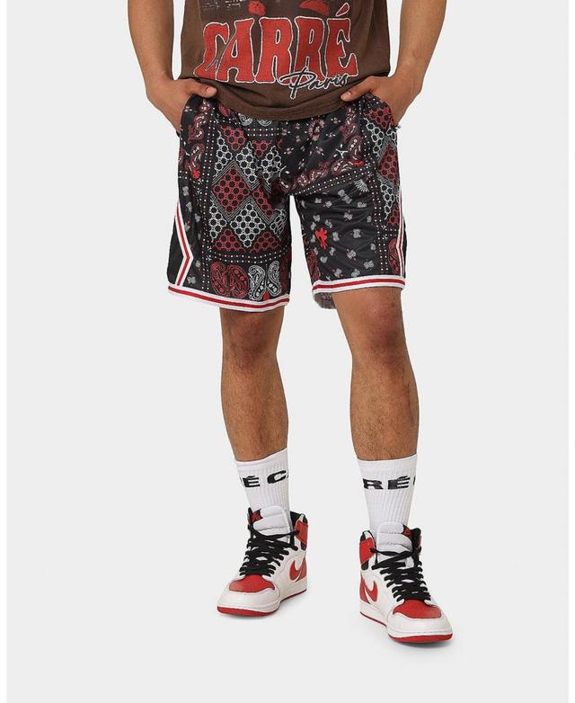 Carre Mens Bandana Ultra Basketball Shorts - Black Product Image