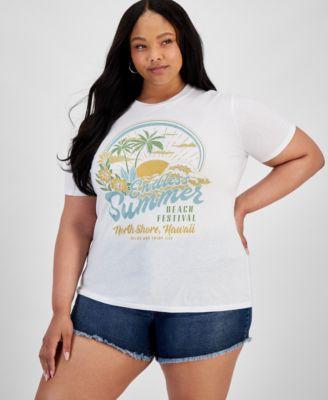 Trendy Plus Size Endless Summer Graphic T-Shirt  Product Image