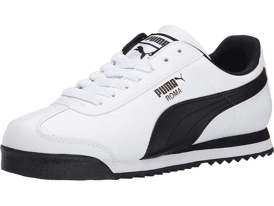 PUMA Roma Basic Black) Men's Shoes Product Image