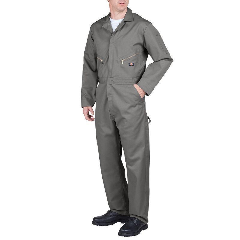 Mens Dickies Deluxe Coverall Light Grey Product Image