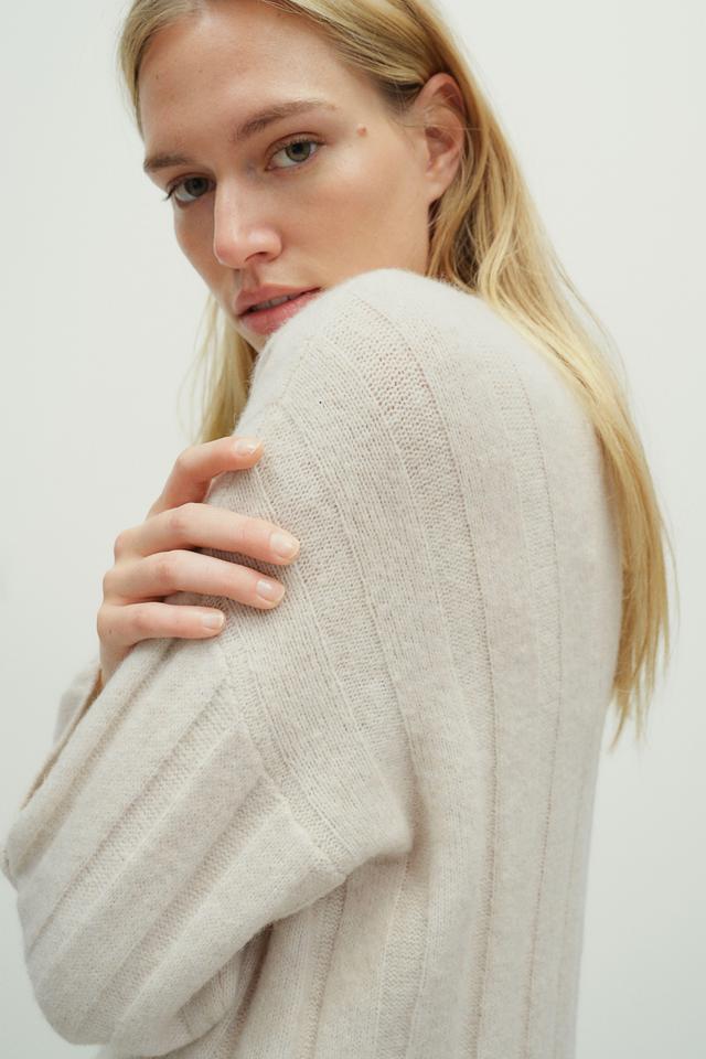 Oversized Rib-knit Sweater Product Image