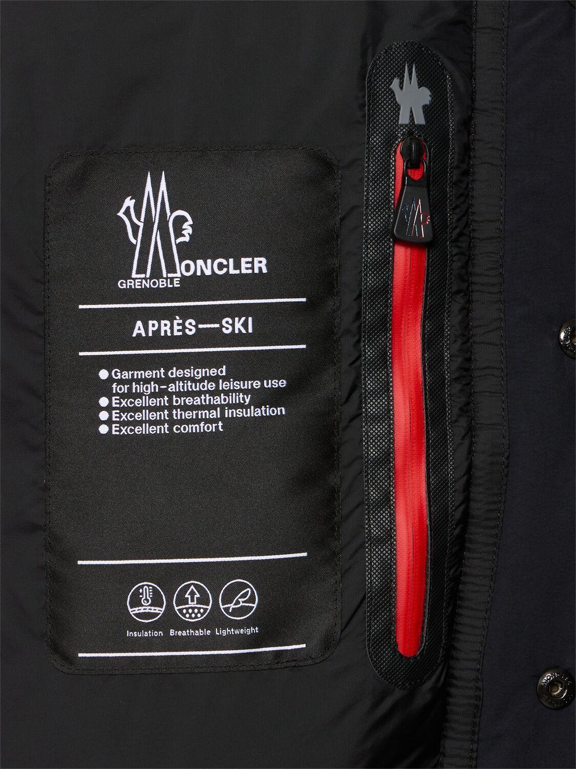 Baldy Tech Down Vest In Black Product Image