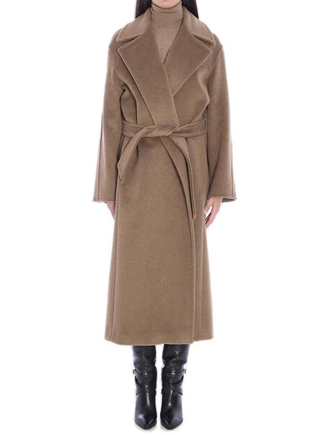 MAX MARA Belted Long In Beige Product Image