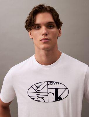 Oval Logo Graphic Classic Crewneck T-Shirt Product Image