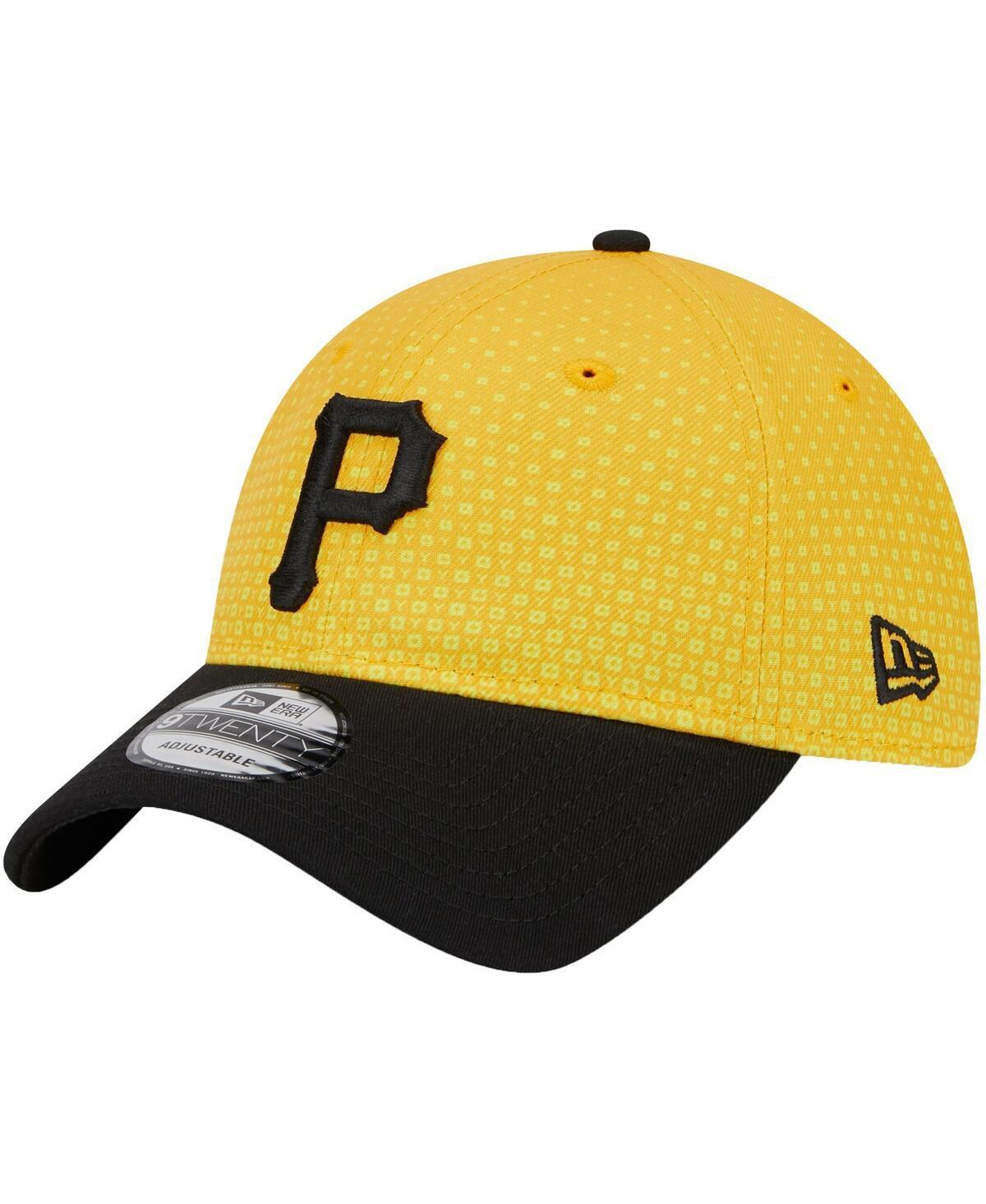 Mens New Era Gold Pittsburgh Pirates 2023 City Connect 9TWENTY Adjustable Hat - Gold Product Image