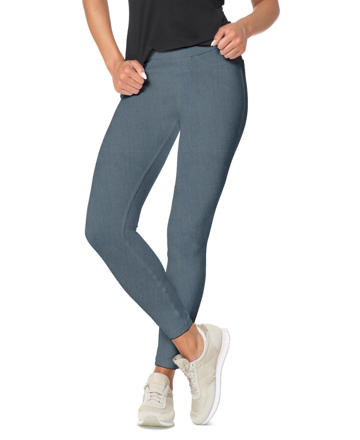 Hue Classic Stretch Denim Leggings, Regular & Plus Sizes Product Image