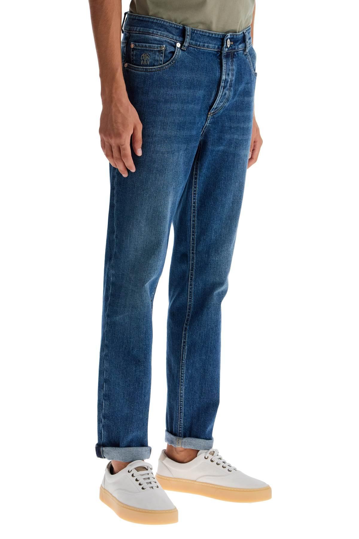 BRUNELLO CUCINELLI Traditional Fit Jeans In Blue Product Image