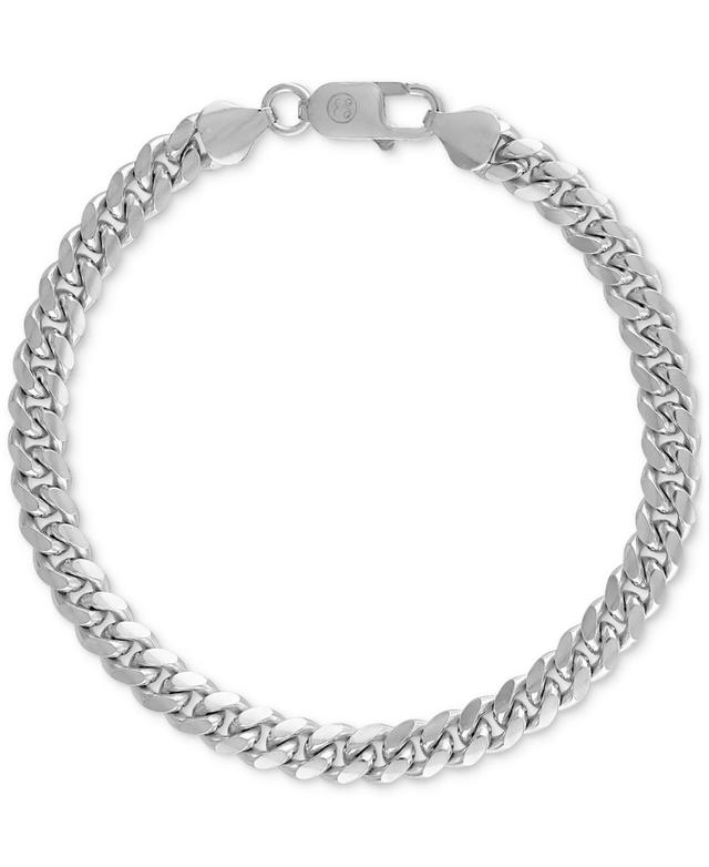 Esquire Mens Jewelry Cuban Link Chain Bracelet, Created for Macys Product Image