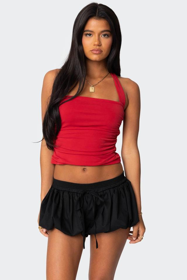 Nyrah Straight Neck Halter Top Product Image