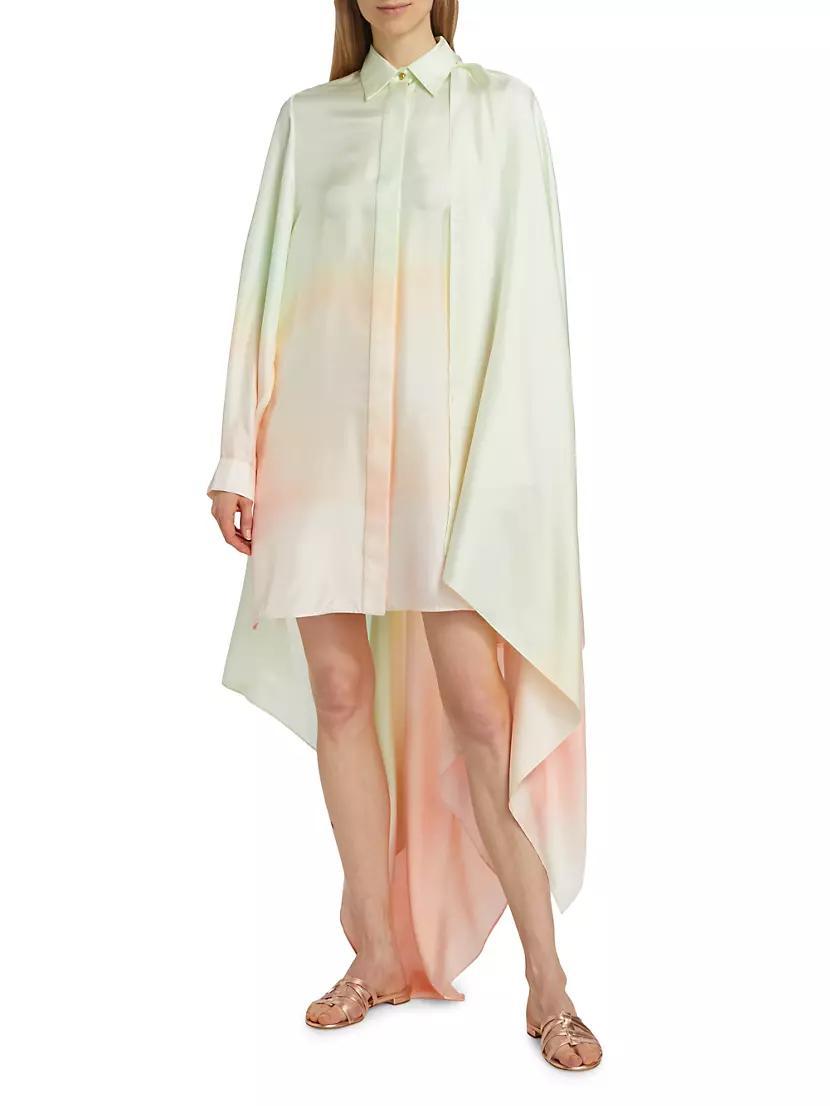 Natura Silk Scarf Shirtdress Product Image