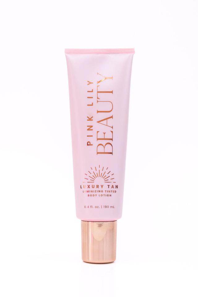 Pink Lily Luxury Tan Luminizing Body Lotion - Beachy Glow Product Image