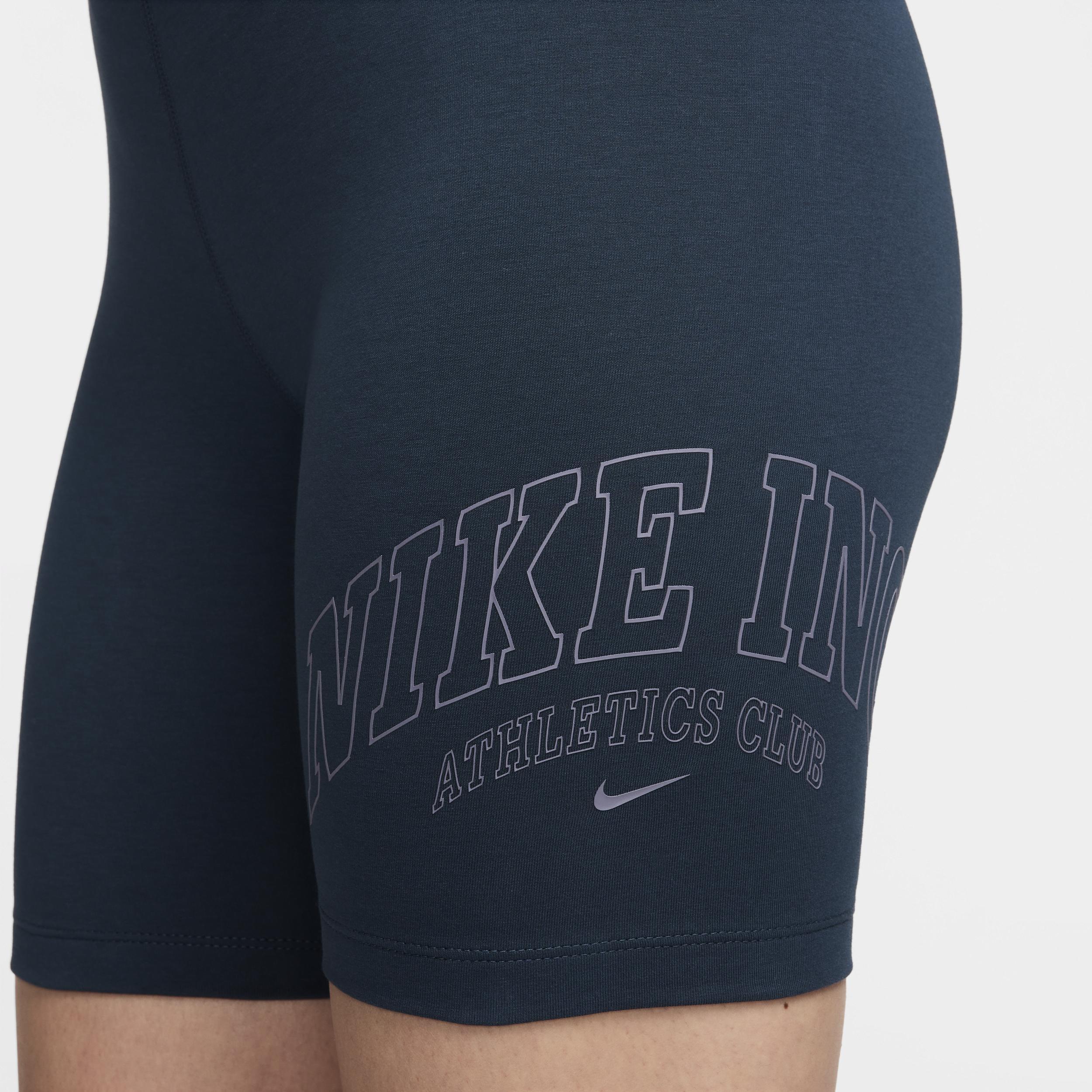 Women's Nike Sportswear Classic High-Waisted 8" Biker Shorts Product Image