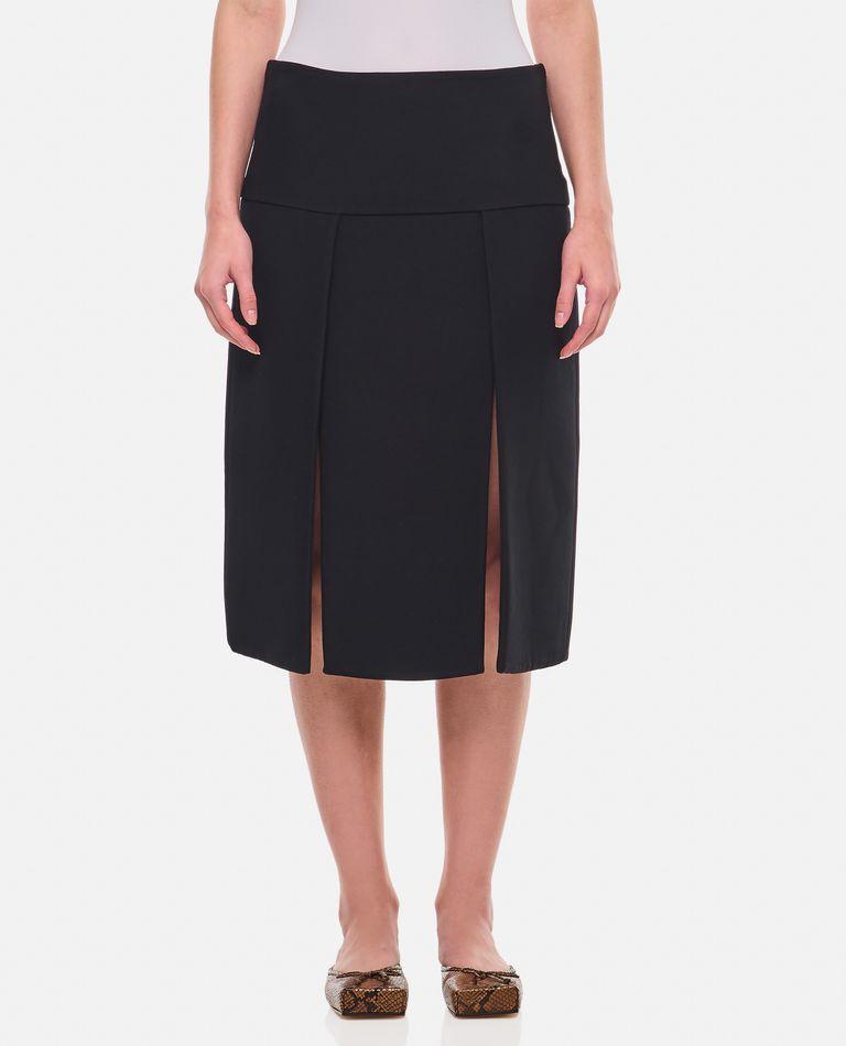 KHAITE Kidd Skirt In Black Product Image