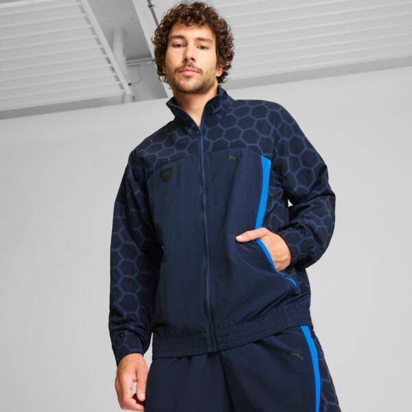 PUMA x ROCKET LEAGUE Men's Jacket in Dark Blue Product Image