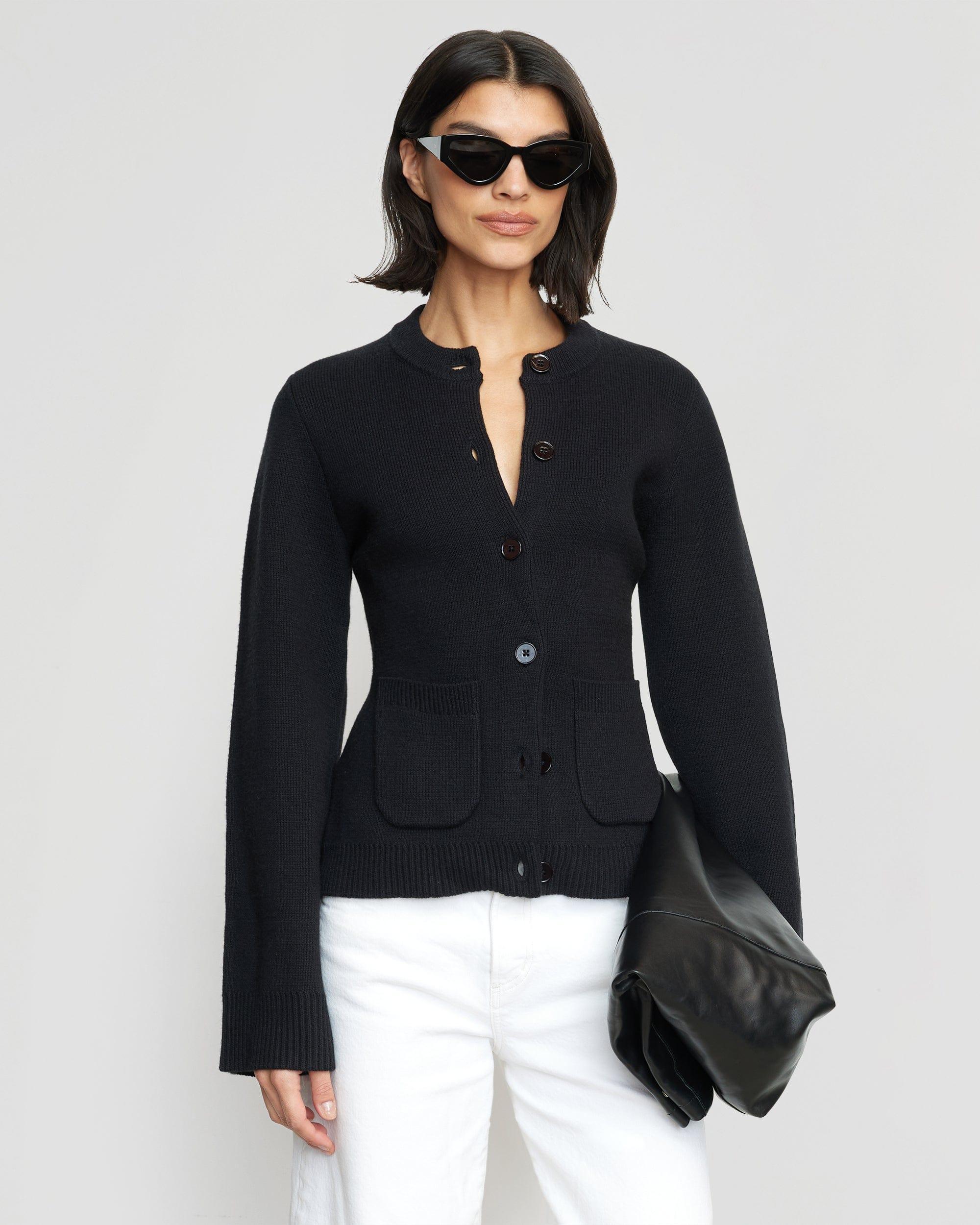 Eames Organic Cotton-Wool Button Cardigan Product Image