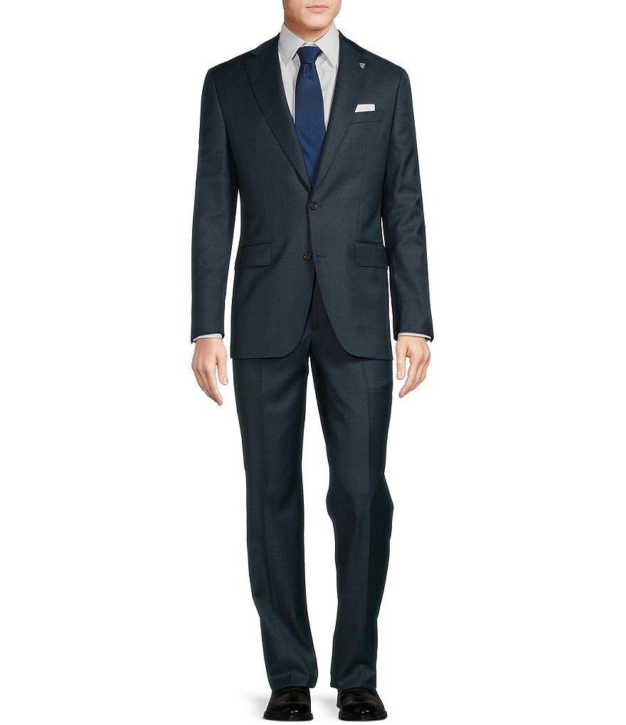 Cremieux Modern Fit Flat Front Solid 2-Piece Suit Product Image