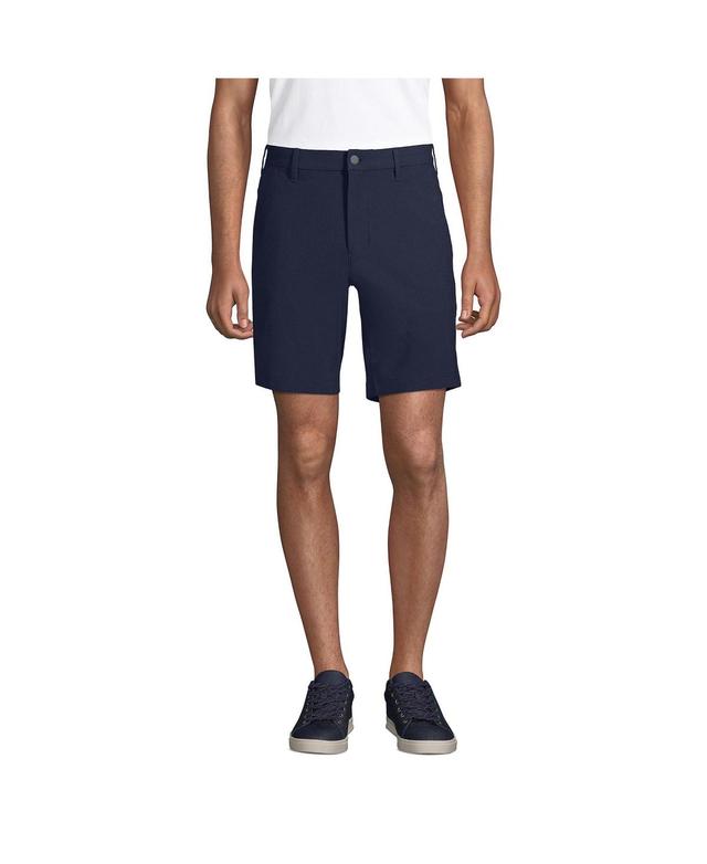 Lands End Mens Straight Fit Flex Performance Chino Shorts Product Image