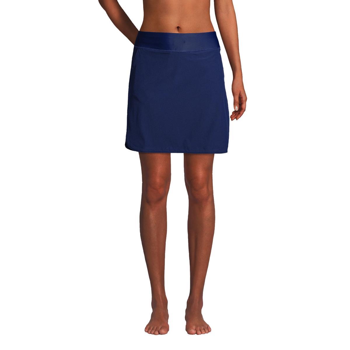 Lands End Womens Quick Dry Board Skort Swim Skirt Product Image