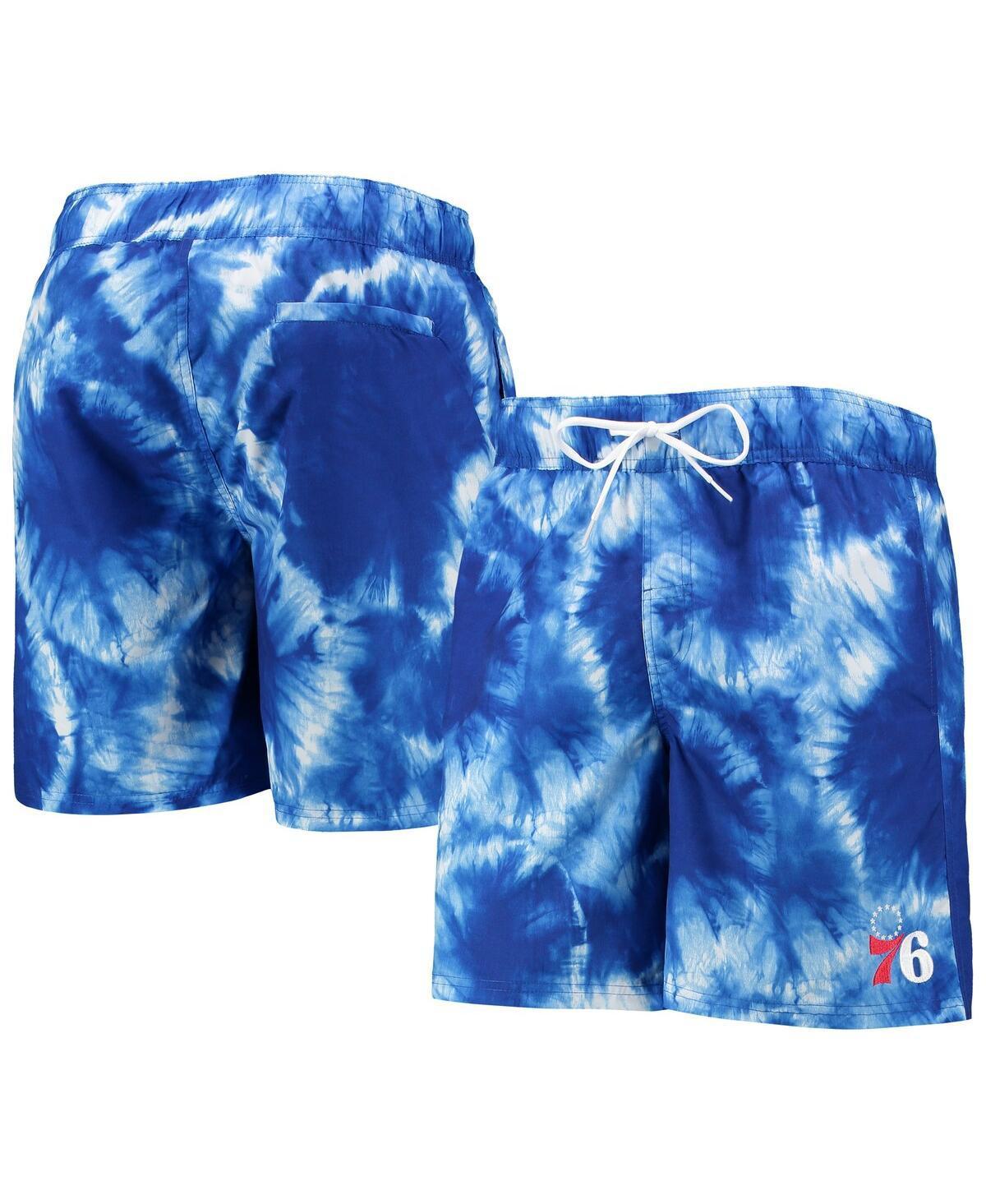 Mens G-III Sports by Carl Banks Royal Philadelphia 76ers Splash Volley Swim Shorts Product Image