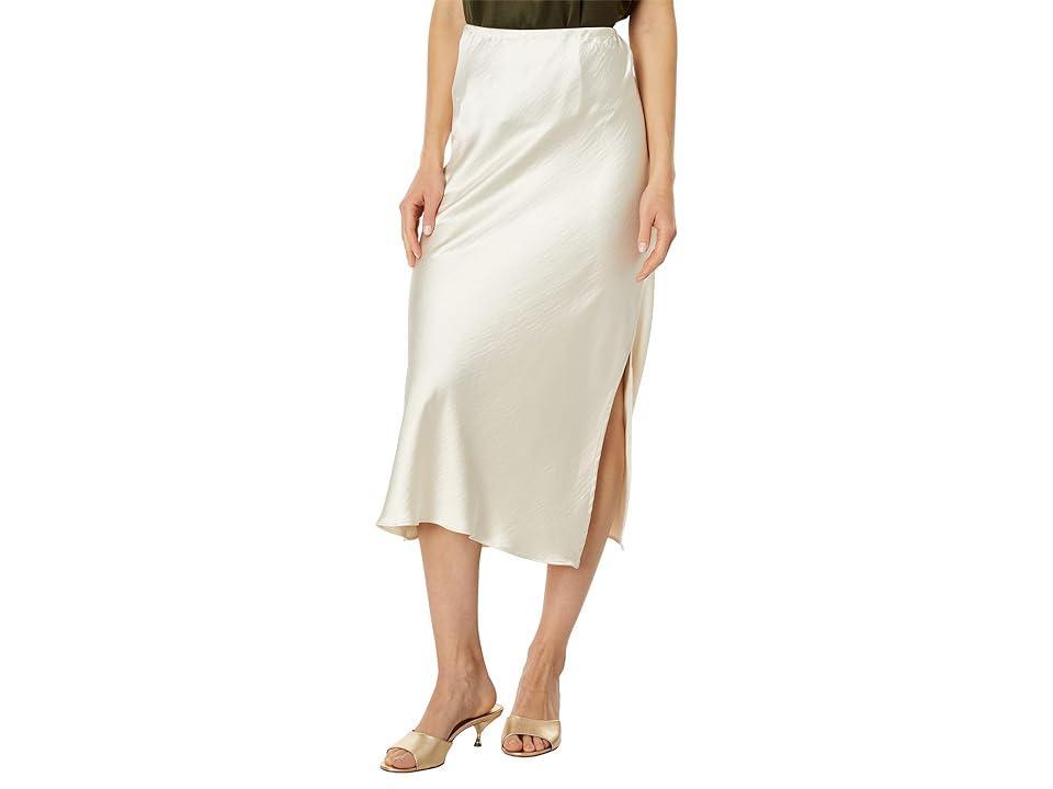 Vince Camuto Midi Pencil Skirt w/ Side Slit (Birch) Women's Skirt Product Image