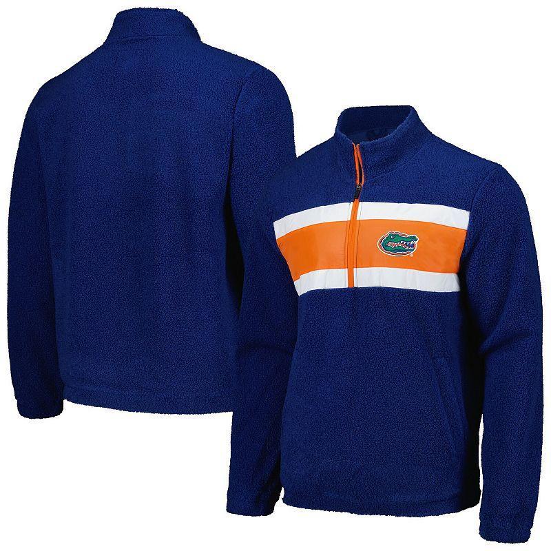 Mens G-III Sports by Carl Banks Royal Florida Gators Pinch Runner Half-Zip Top Product Image