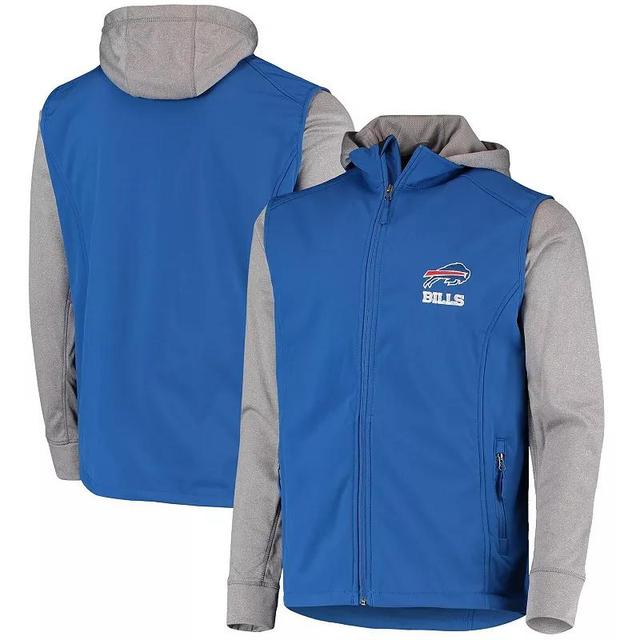 Mens Dunbrooke Royal/Gray Buffalo Bills Alpha Full-Zip Jacket Product Image