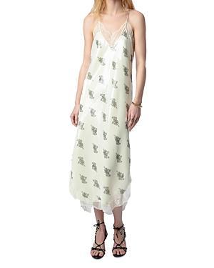 Zadig & Voltaire Ristyl Floral Sequin Slipdress Product Image