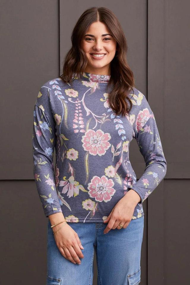 Funnel Neck Top Product Image