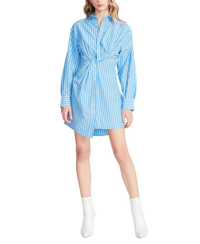 Steve Madden Womens Nadia Long-Sleeve Shirtdress Product Image