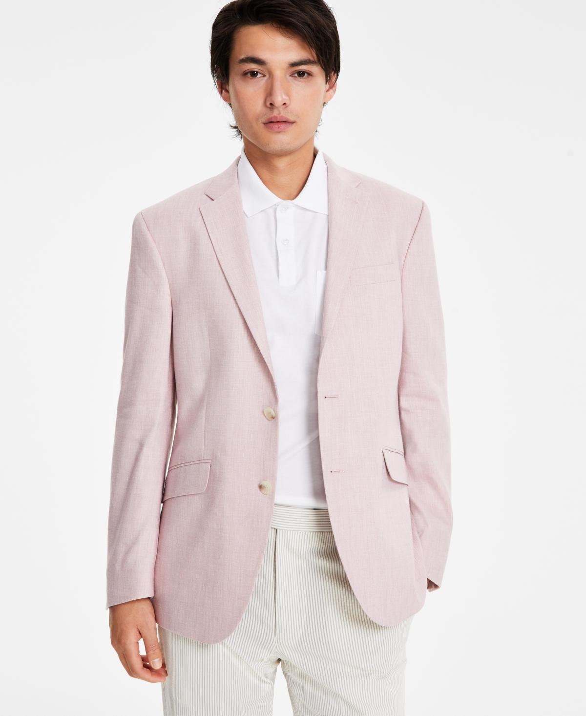 Kenneth Cole Reaction Mens Slim-Fit Linen Sport Coat Product Image