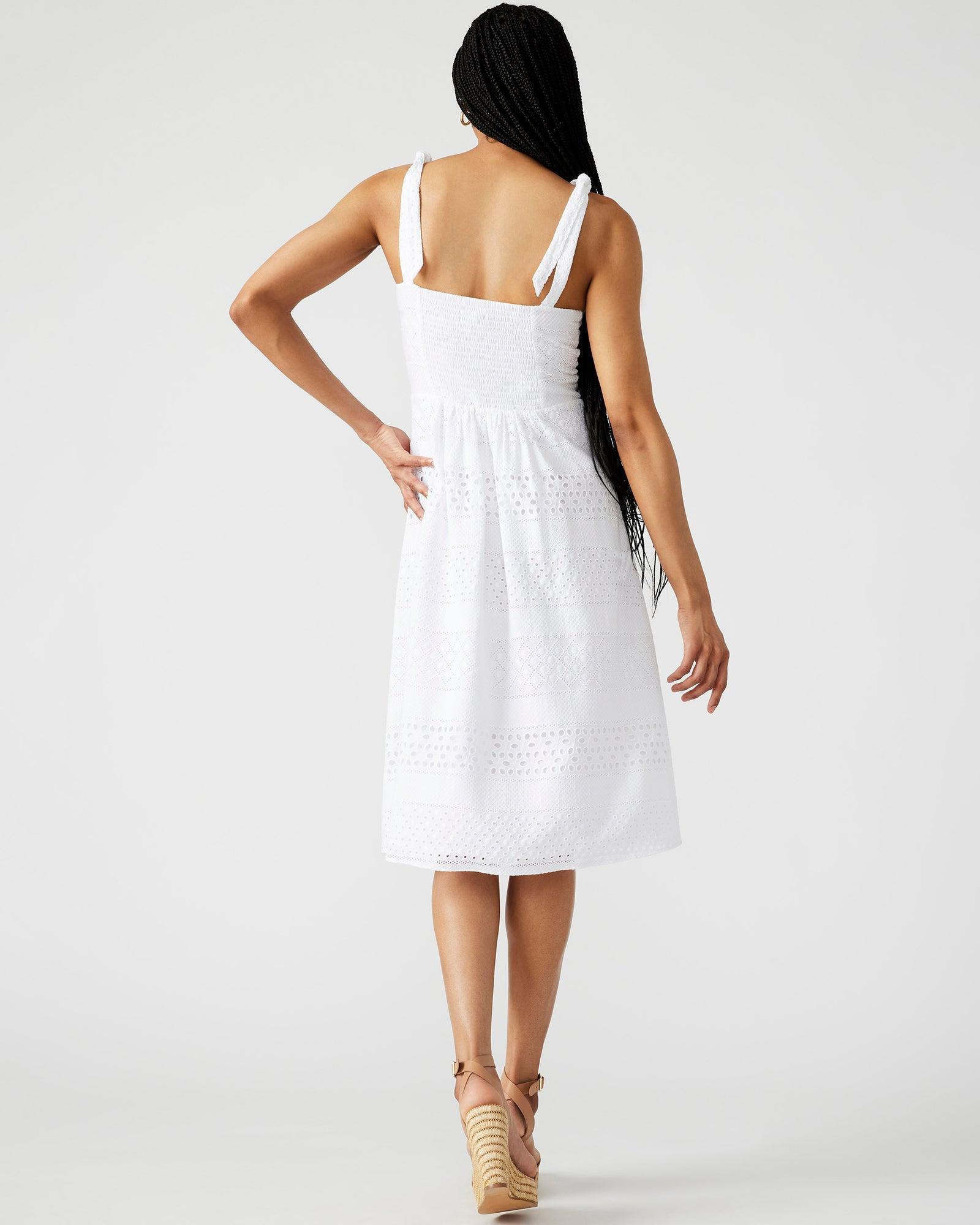 CARLYNN DRESS WHITE Female Product Image