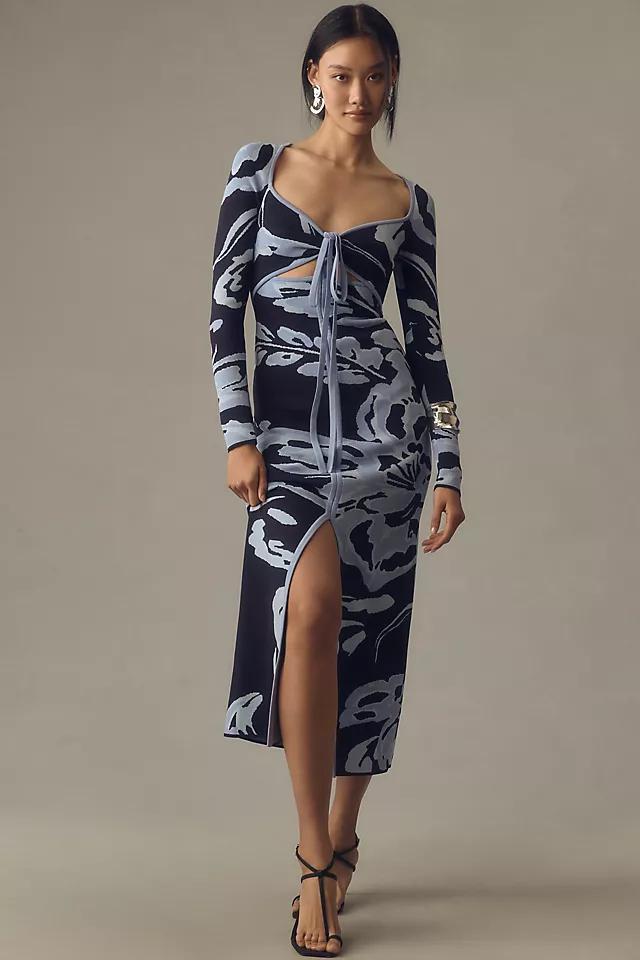 Significant Other Atlas Long-Sleeve Cutout Midi Dress Product Image