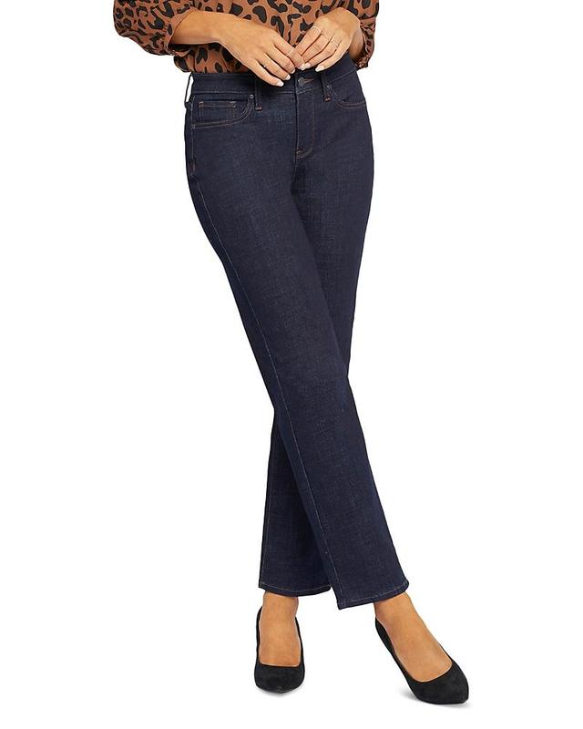 Womens Relaxed Slender Mid-Rise Slim-Fit Jeans Product Image