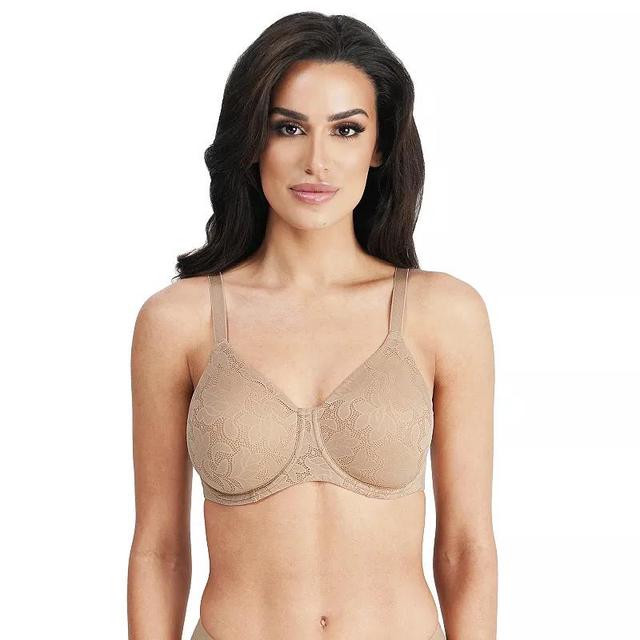 Dominique Jacqueline Jacquard Underwire Seamless Minimizer Bra 7018, Womens Product Image