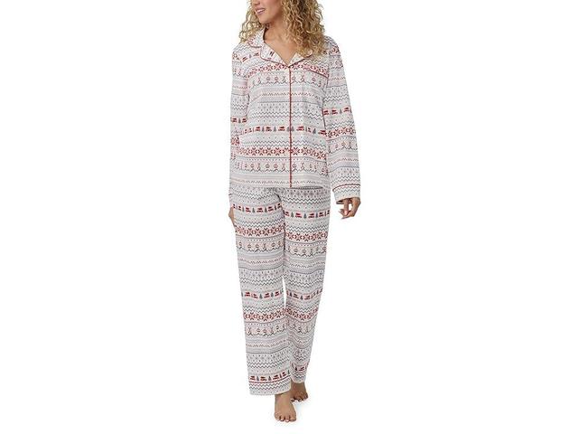 Bedhead PJs Long Sleeve Classic PJ Set (Alpine Fair Isle) Women's Pajama Sets Product Image