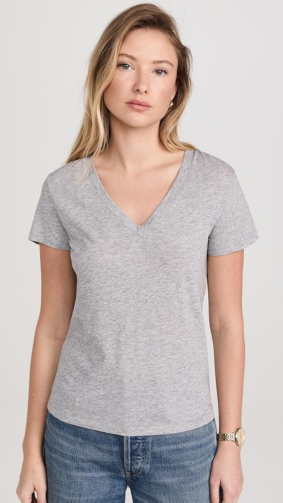 Vince Essential V Neck Tee | Shopbop Product Image