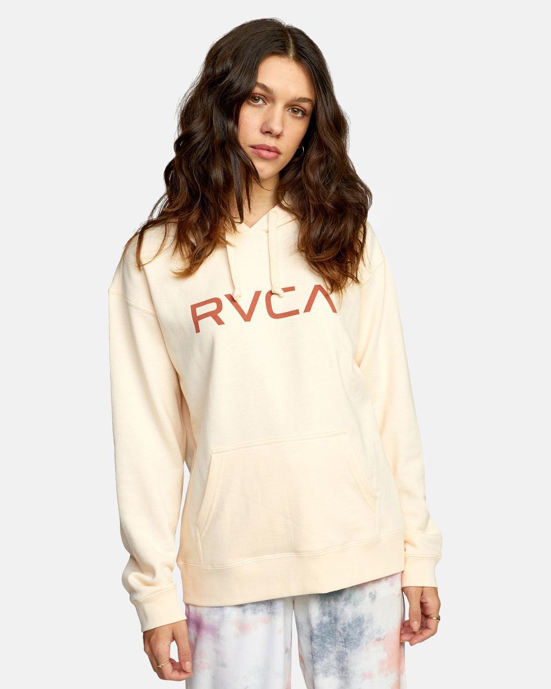 Big RVCA Hoodie - Pale Pink 2 Product Image