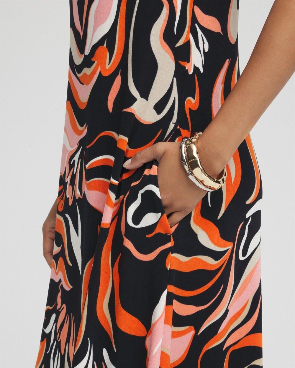 Travelers™ Floral V-Back Maxi Dress Product Image