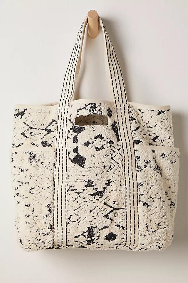 Textured Caravan Tote Bag Product Image