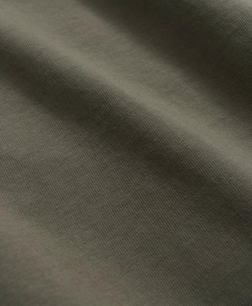 Cotton Henley Long-Sleeve T-Shirt Product Image